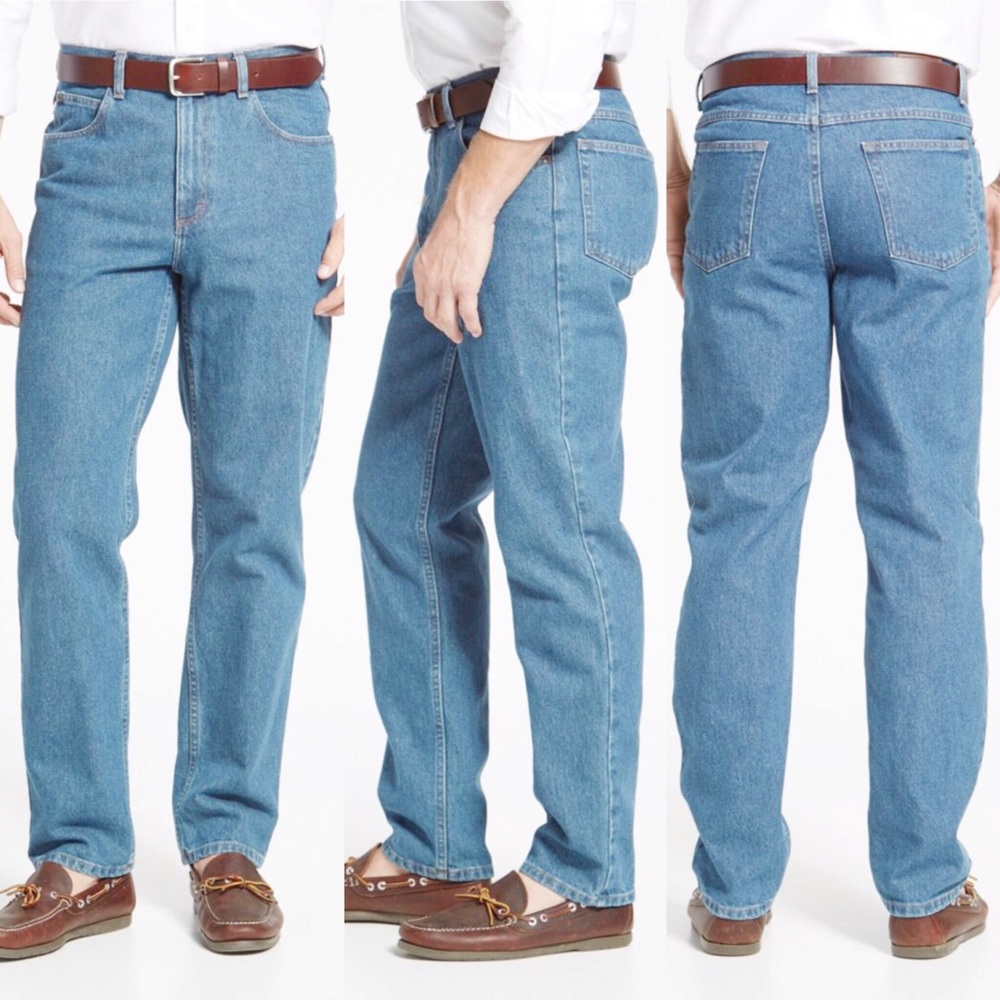 Double L® Jeans, Natural Fit-Blue-Size 37x34